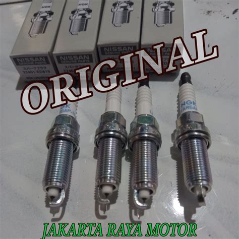 Jual Busi Iridium Livina Evalia Latio Datsun Go Nissan March ORIGINAL