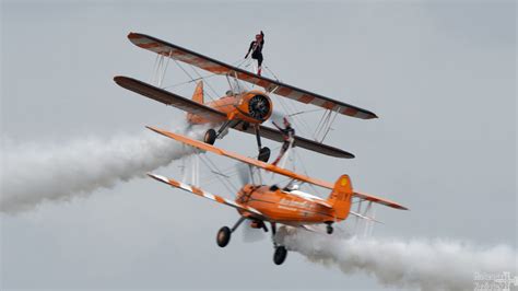 Aerosuperbatics Wingwalkers Airshow Display