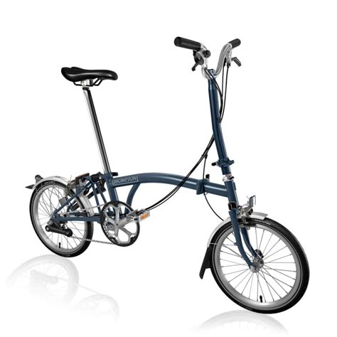 Brompton Bike Tempest Blue H L