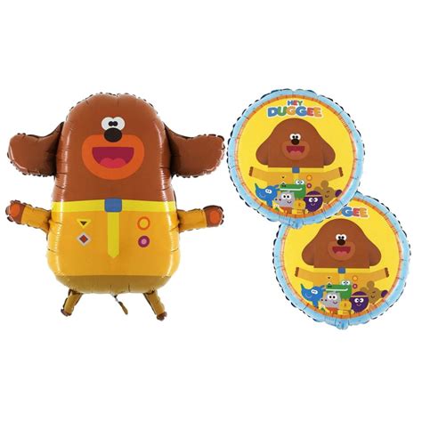 Pack Of X Round Hey Duggee And The Squirrels Balloon X