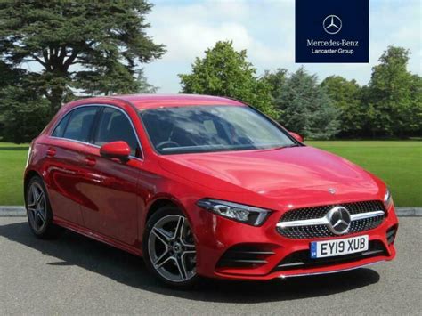 2019 Mercedes Benz A Class A180d Amg Line Executive 5dr Auto Diesel Red Automati In Stanway