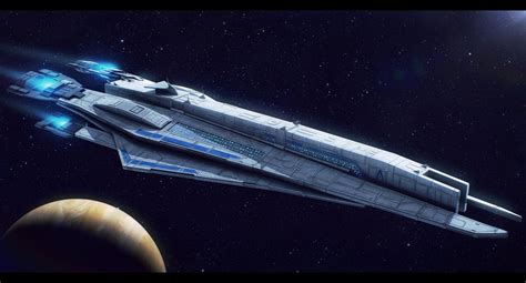 Mass Effect Ssv Busan Space Ship Concept Art Mass Effect Concept Ships