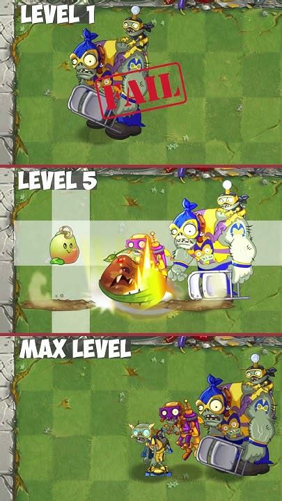 Pvz 2 Couple Plants Bean Sprout Level 1 5 Max Vs Hero Smash