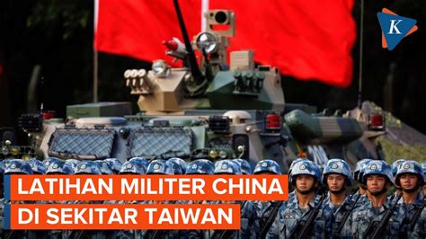 China Gelar Latihan Militer Di Sekitar Taiwan Respons Pertemuan