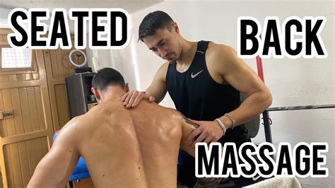 Back Massage Relaxing Asmr Male Youtube