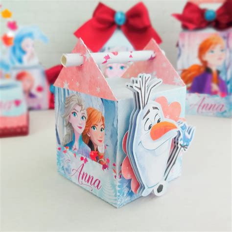 Caixa Canudo Frozen Elo Produtos Especiais