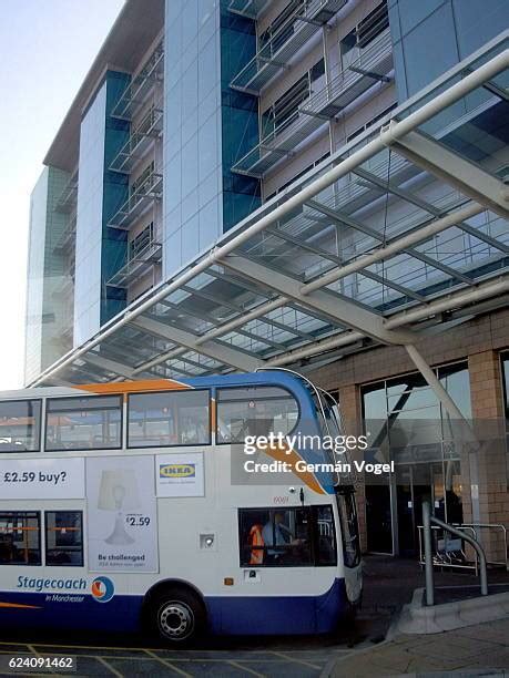 Manchester Airport Bus Station Photos and Premium High Res Pictures ...