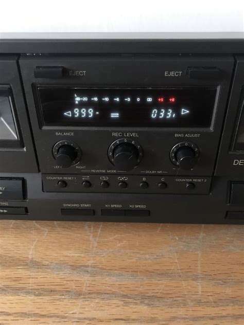 Technics Rs Tr Dual Stereo Home Cassette Tape Ubuy India