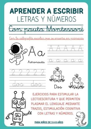 Aprender A Escribir Letras Y N Meros Con Pauta Montessori Iniciaci N A