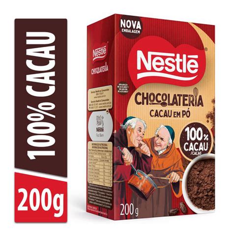 Chocolate em Pó 100 Cacau NESTLÉ 200g