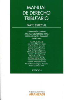 MANUAL DE DERECHO TRIBUTARIO PARTE ESPECIAL 9ª ED Antonio Cayón