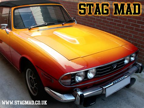 Stag Mad The Triumph Stag Website Triumph Stag Facts Triumph Stag