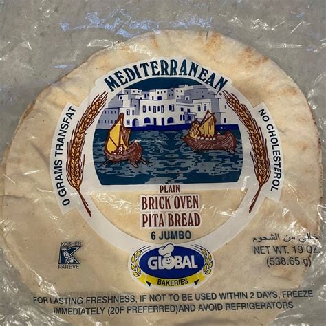 Global Bakeries Inc Brick Oven Pita Bread Review Abillion