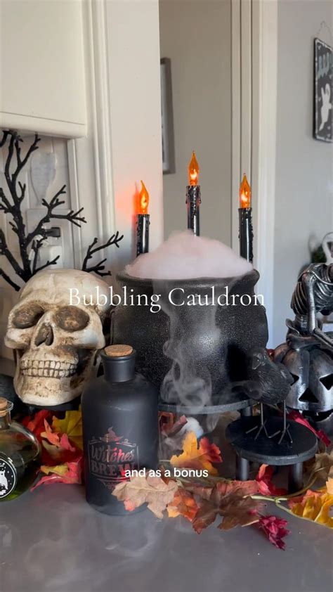 Essential Oil Bubbling Cauldron Halloween Party Diy Diy Halloween