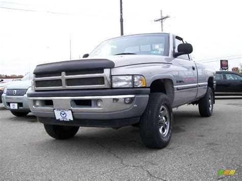 1998 Radiant Silver Metallic Dodge Ram 1500 Laramie Slt Regular Cab 4x4