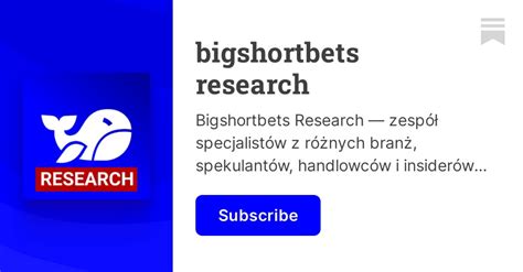 Bigshortbets Research Substack