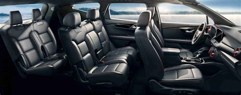 Gm Reveals The Three Row Chevrolet Blazers Interior Gm Authority