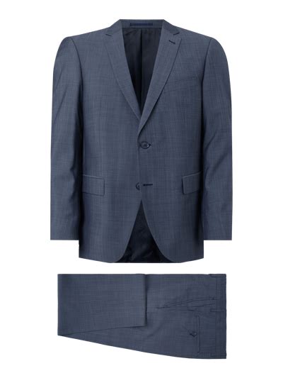 Pierre Cardin Regular Fit Anzug Mit Knopf Sakko Hellblau Online Kaufen