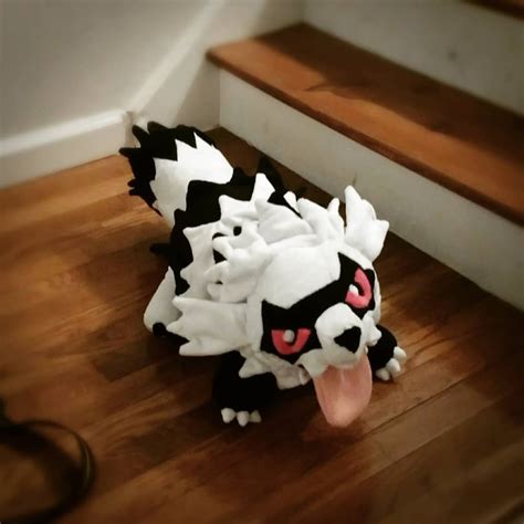 I Just Made This Life Size Galarian Zigzagoon Plush Pokemon