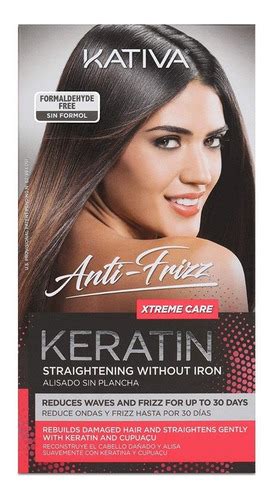 Kativa Alisado Sin Plancha Keratin Anti Frizz Xtreme Care Mercadolibre