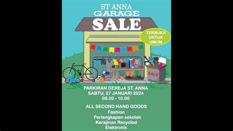 Garage Sale II Gereja Santa Anna Paroki Duren Sawit YouTube