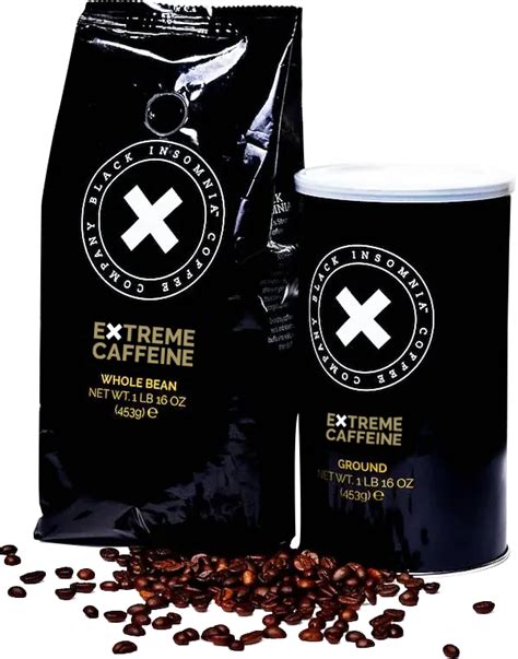 Black Insomnia Extreme Caffeine Coffee - The Strongest in the World – Black Insomnia Coffee