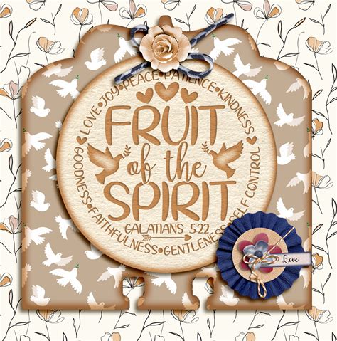 Fruit Of The Spirit Memory Dex Card 2 By Robin Sampson