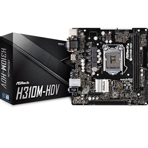 Asrock H M Hdv Intel H So Dual Channel Ddr Matx Retail