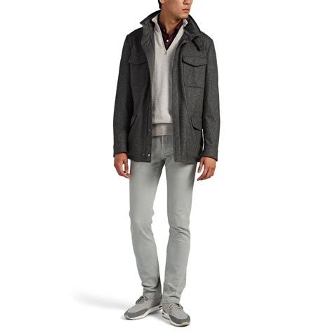 Loro Piana Traveller Reversible Cashmere And Tech Twill Field Jacket In