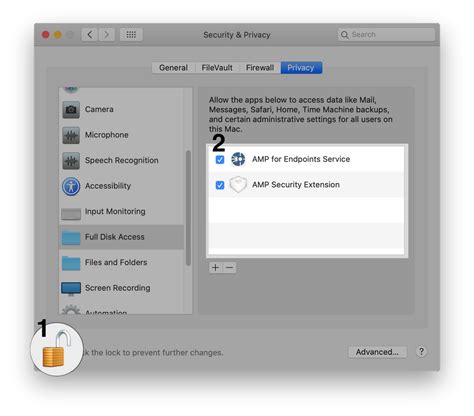 Configure Permissions For Secure Endpoint Mac Connector And Orbital