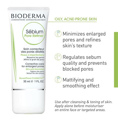 Bioderma Sebium Pore Refiner Ml Combination And Acne Prone Skin