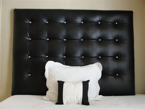 20+ Black Leather Padded Headboard – The Urban Decor