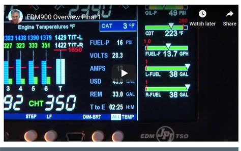 JPI 900 fuel level display - Avionics/Panel Discussion - Mooneyspace ...