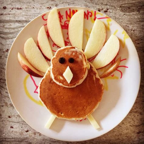 Pancake Turkey Food Breakfast Food Art