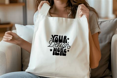 Canvas Tote Bag Mockup Graphic By Craftart · Creative Fabrica