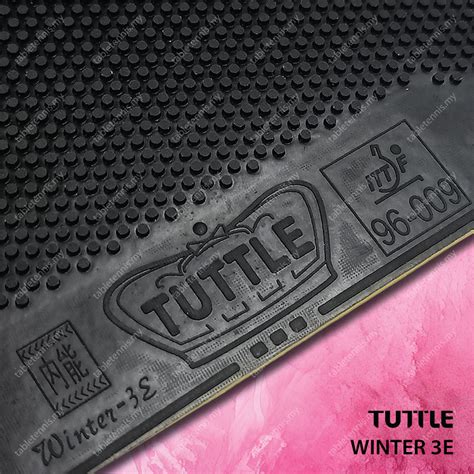 Tuttle Winter 3E Medium Pimples Table Tennis Rubber Getah Ping Pong ...