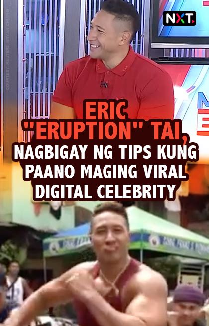 Abs Cbn News On Twitter Eric Eruption Tai Nagbigay Ng Tips Kung