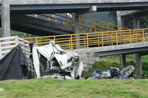 Imágenes Del Accidente De Tránsito Que Dejó Tres Personas Muertas Y