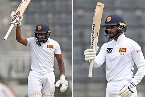 Kamindu Mendis Dhananjaya De Silva Hit Centuries As Sri Lanka Fight