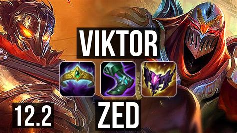 Viktor Vs Zed Mid Rank Viktor Quadra Dominating Tr