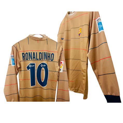 Barcelona Ronaldinho Retro Jersey Retro Collection