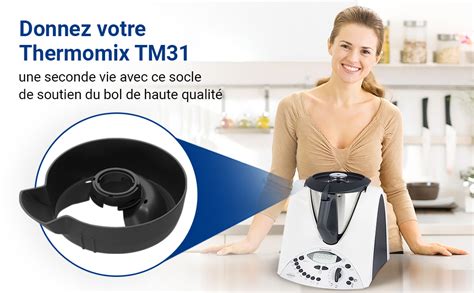 VIOKS Socle De Soutien Du Bol Thermomix Pour Robot Cuisine Vorwerk TM31