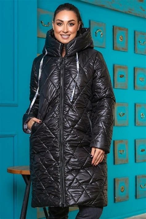 Черная зимняя куртка GF3769-01 по цене 1185 грн. * Одевалка