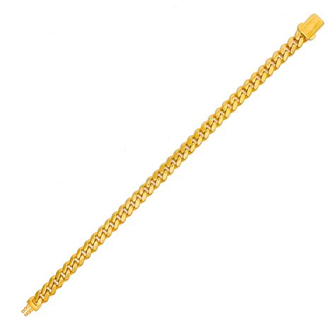 Attractive Fine 22k Gold Mens Bracelet Andaaz Jewelers