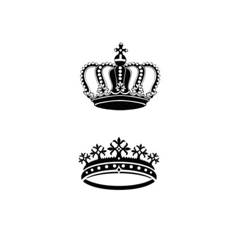 Royal King Crown Tattoo