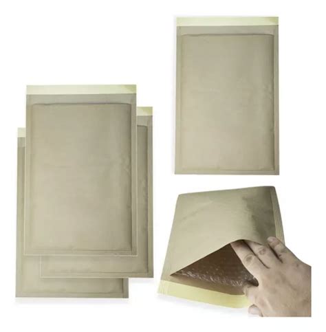 Kit Envelopes Saco Kraft Pardo Bolha X Cm Parcelamento Sem