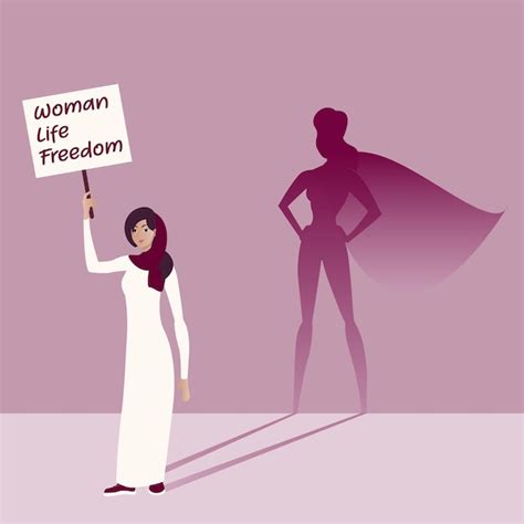 Premium Vector Women Life Freedom Movement Vector Illustration