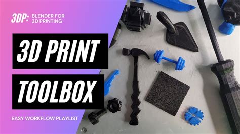 3dprint Toolbox For Beginners Blender 2 93 For 3d Printing Design Youtube