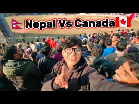 NepalVs Canada 3rd ODI Match Brillant Century By Bhim Sharki