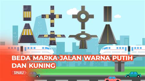 Ada Marka Jalan Warna Putih Dan Kuning Apa Bedanya Youtube